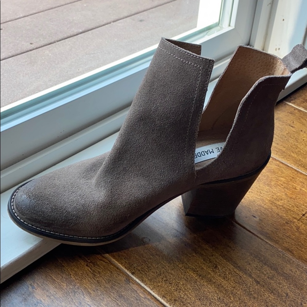Leather Steve Madden Booties